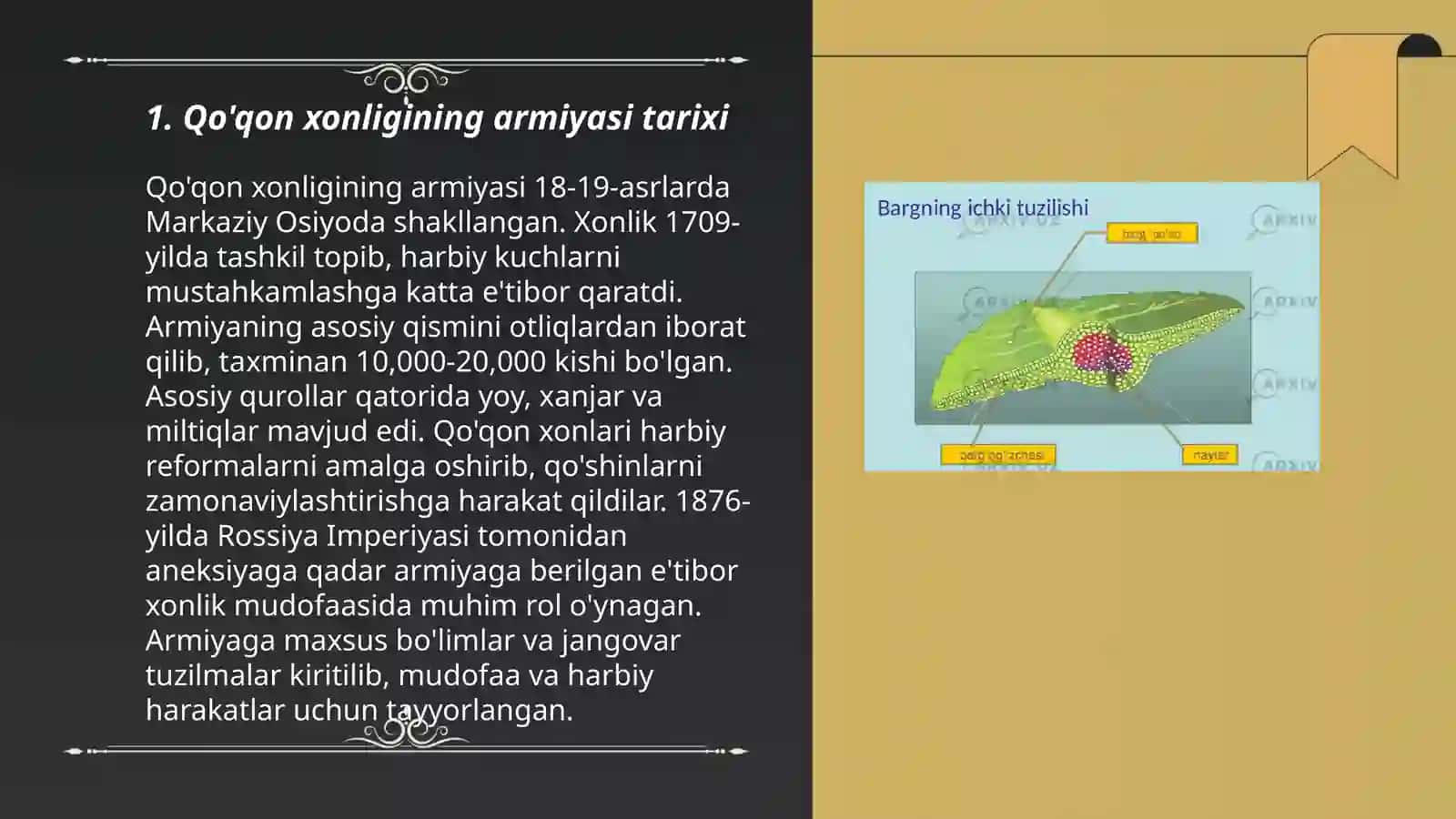 Qo'qon xonligining armiyasi va uning tuzilishi 3