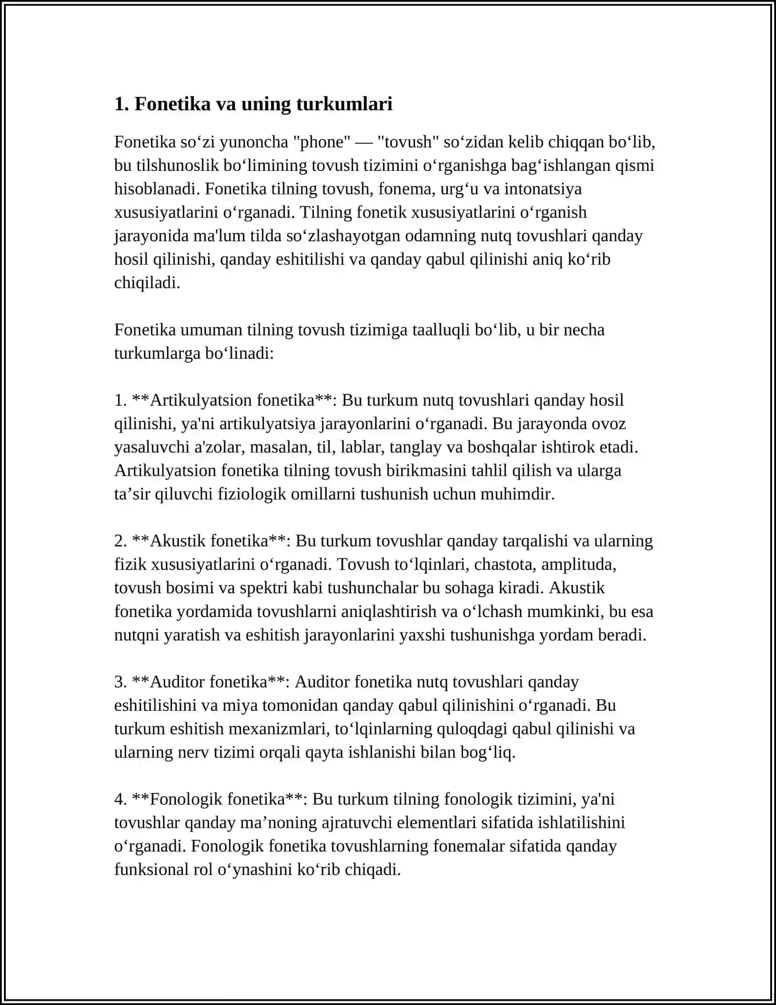TURLI TILLARDA FONETIK HODISALAR 3