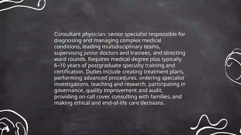 Explore the roles in a hospital team 3