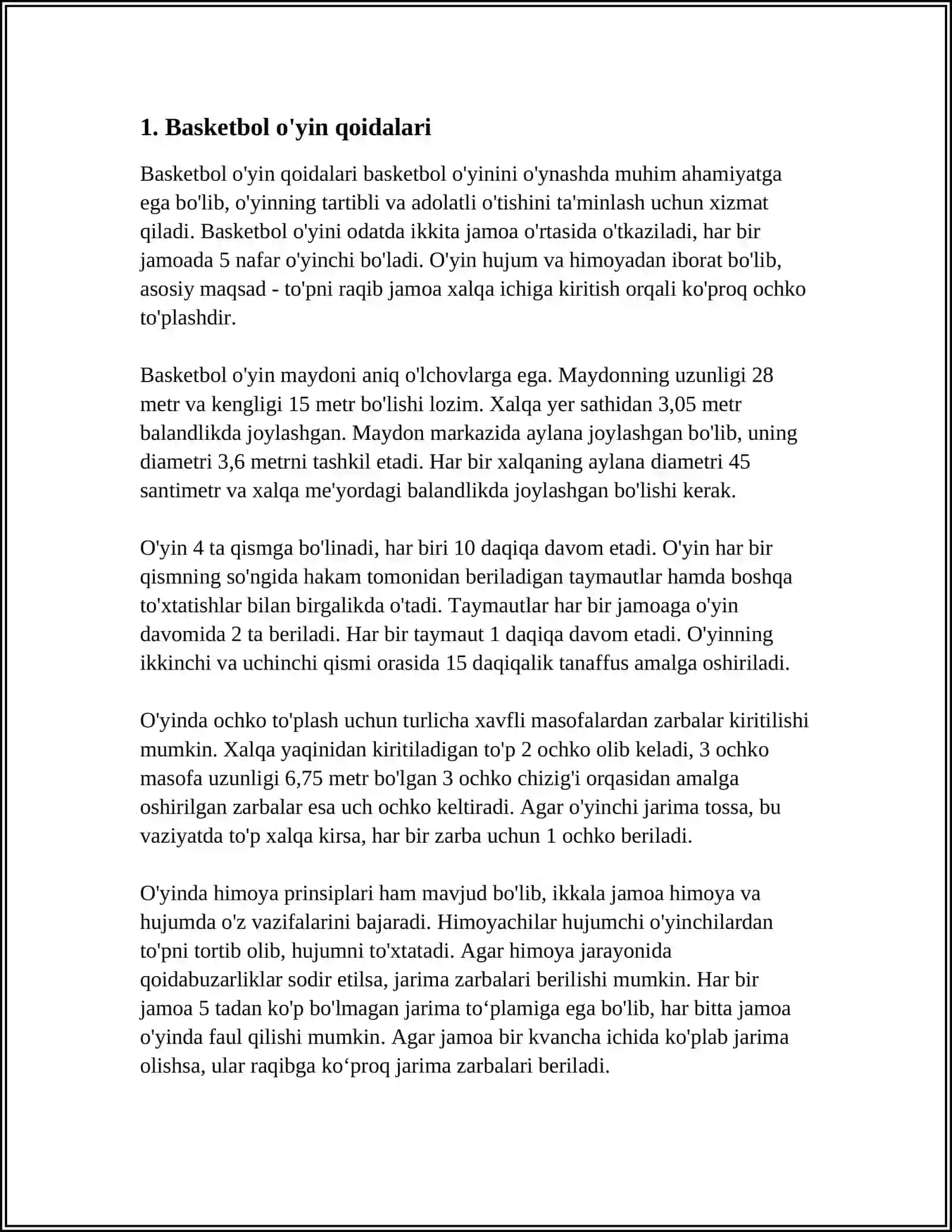 BASKETBOL SPORT TURI 3