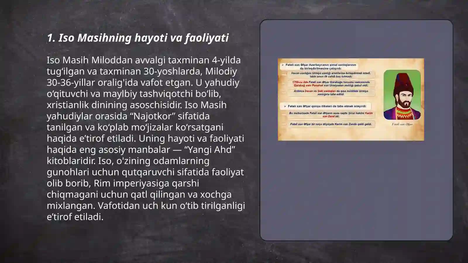 Xiristiyanlik dini tarixi va ĝoyalari 3
