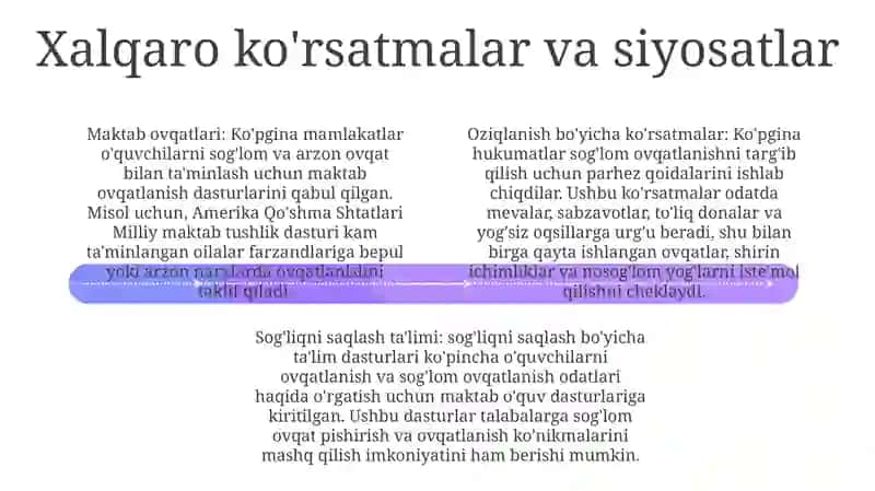 Sogʻlom Ovqatlanish Sharoiti 3