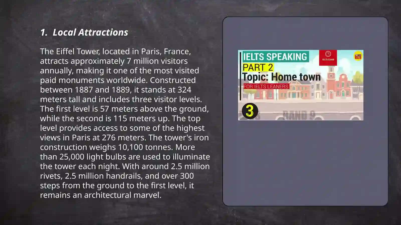 Local Attractions in Paris - Eiffel Tower 3