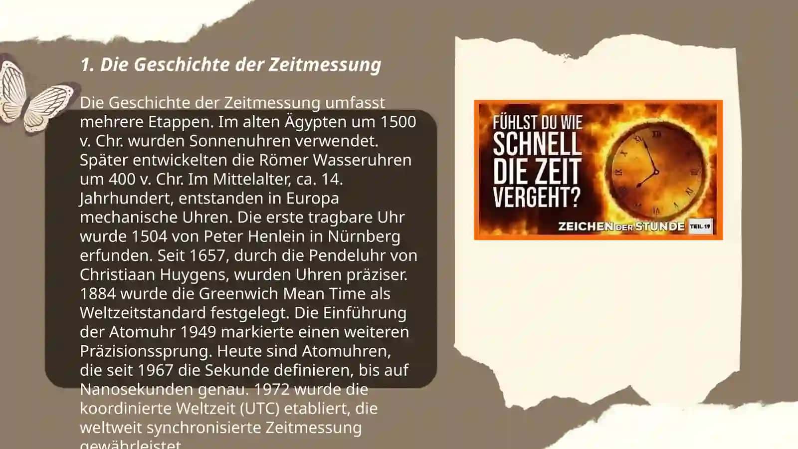 Wie die Zeit vergeht 3