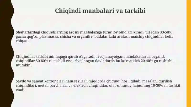 Shahar chiqindilar muammosi 3