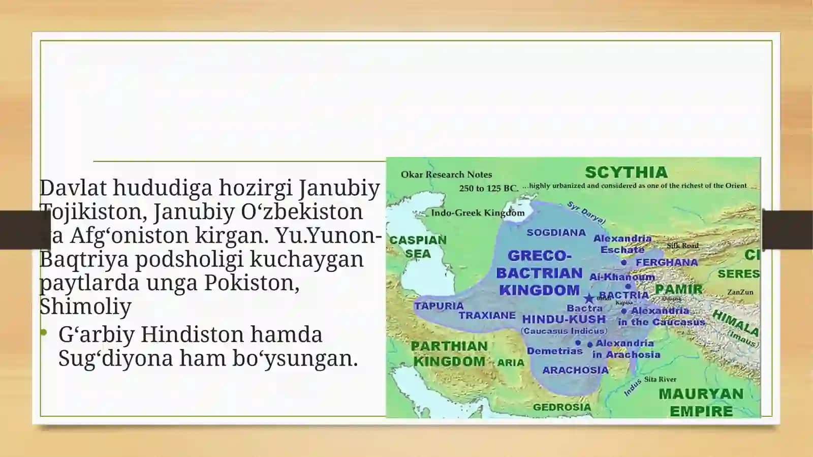 Yunon Baqtriya davlat boshqaruvi 3