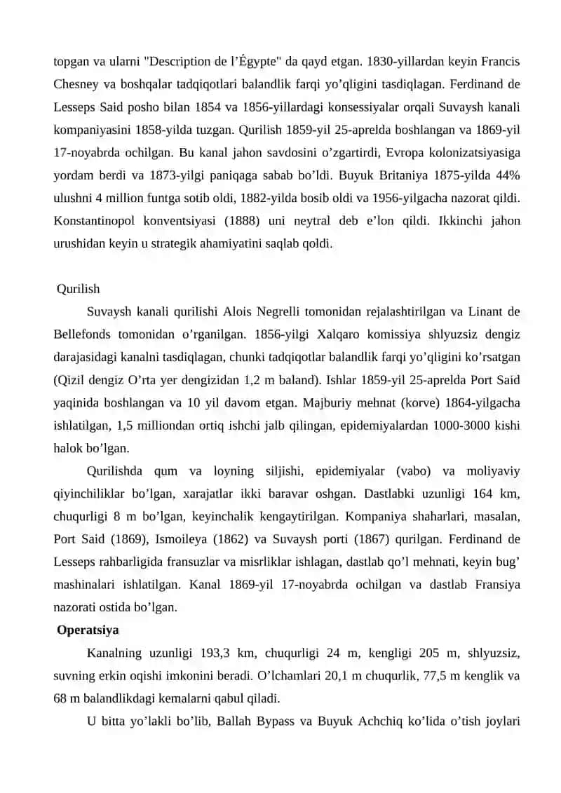 Suvaysh kanali ma’lumotnoma 3