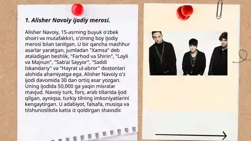 Alisher Navoiy ijodiy merosi 3