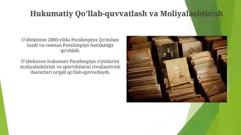 Paralimpiya O'yinlarining O'zbekistondagi merosi 3