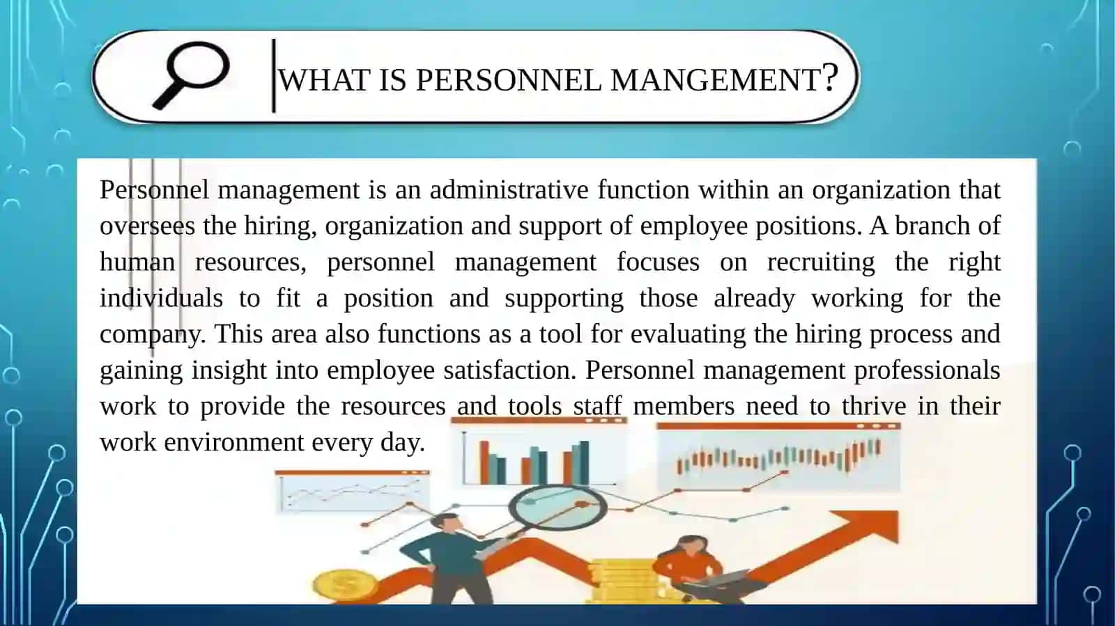 Personnel management strategy in enterprises and organizations 3