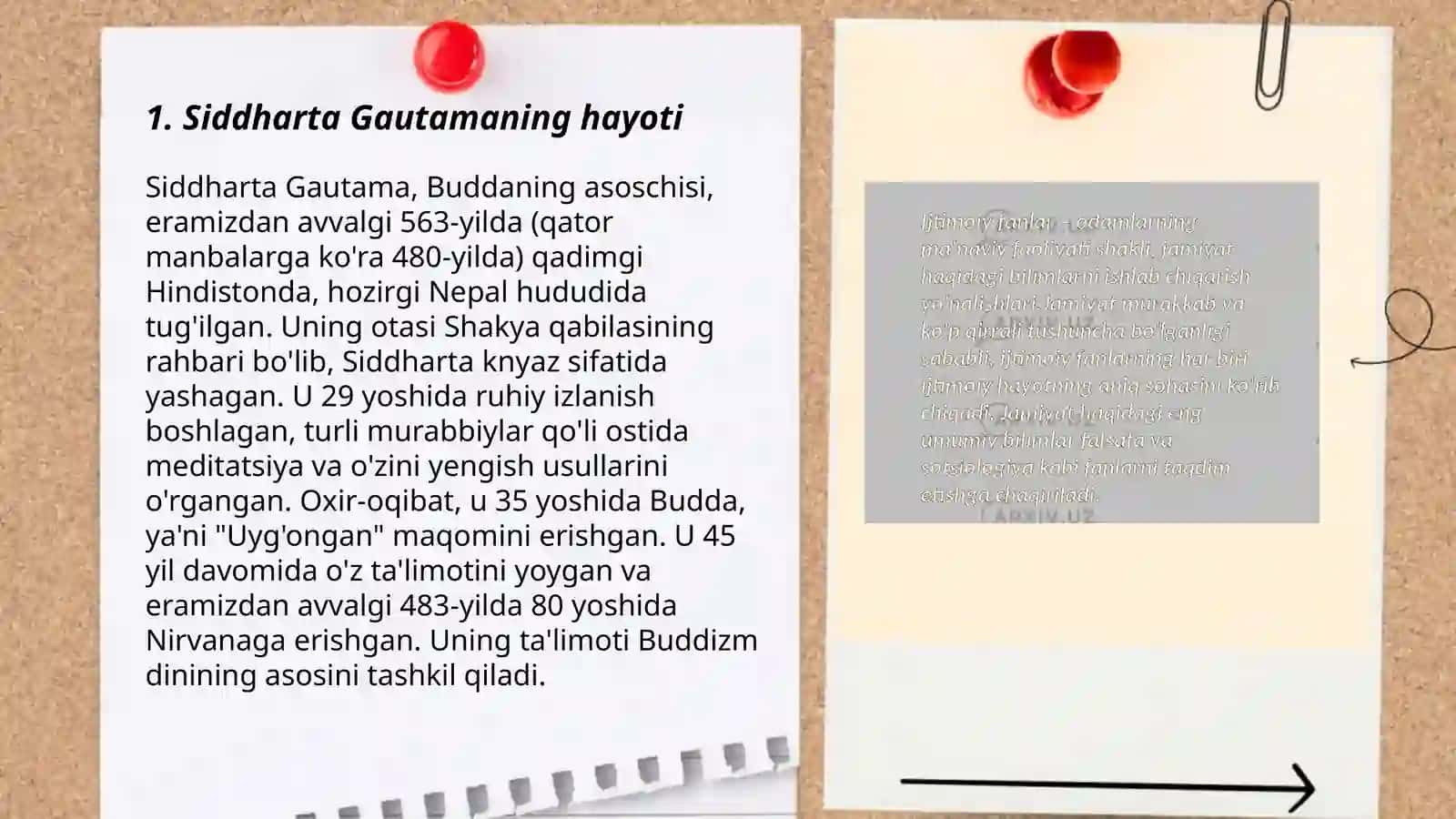 Sindxarta gautama haqida 3