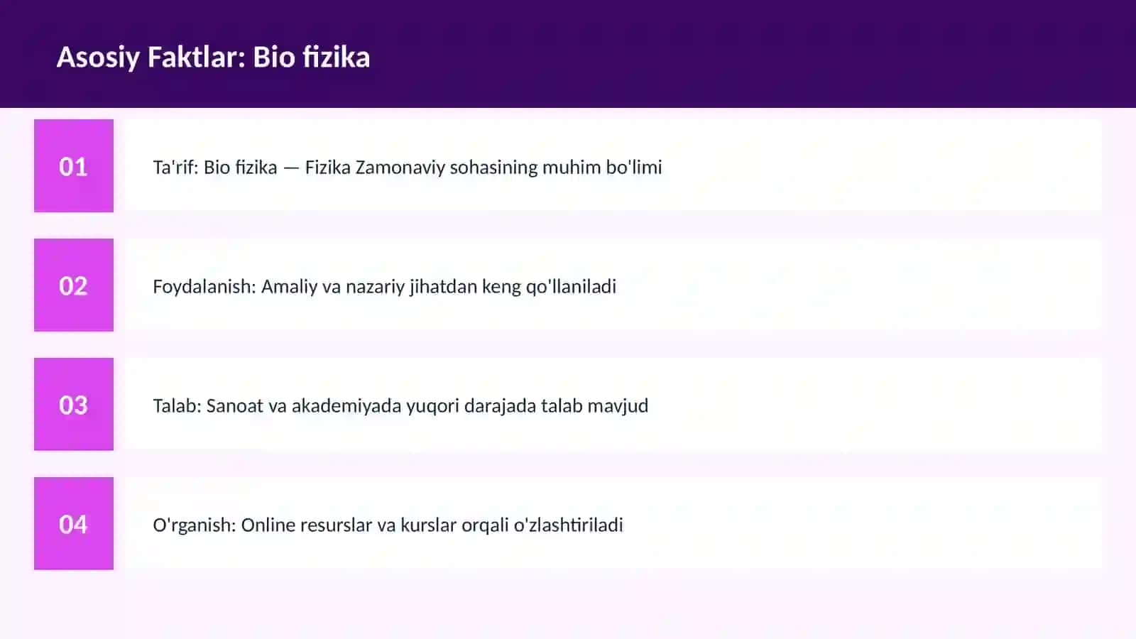 FAN | FIZIKA ZAMONAVIY 3
