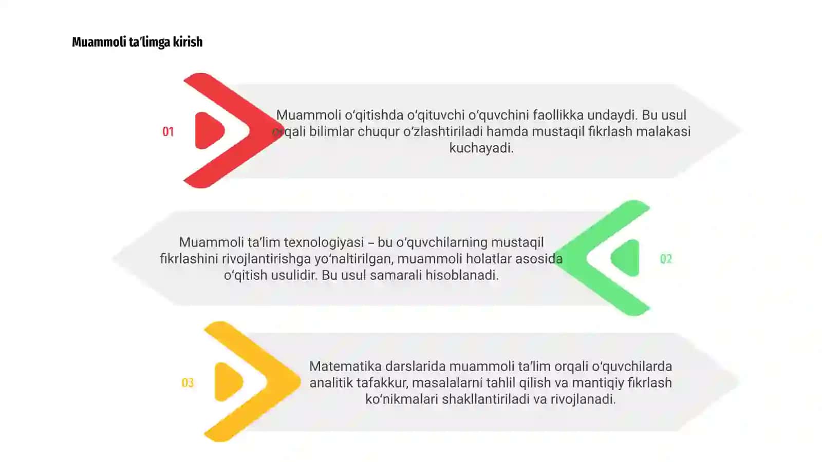 Muammoli ta'lim texnologiyalari 3