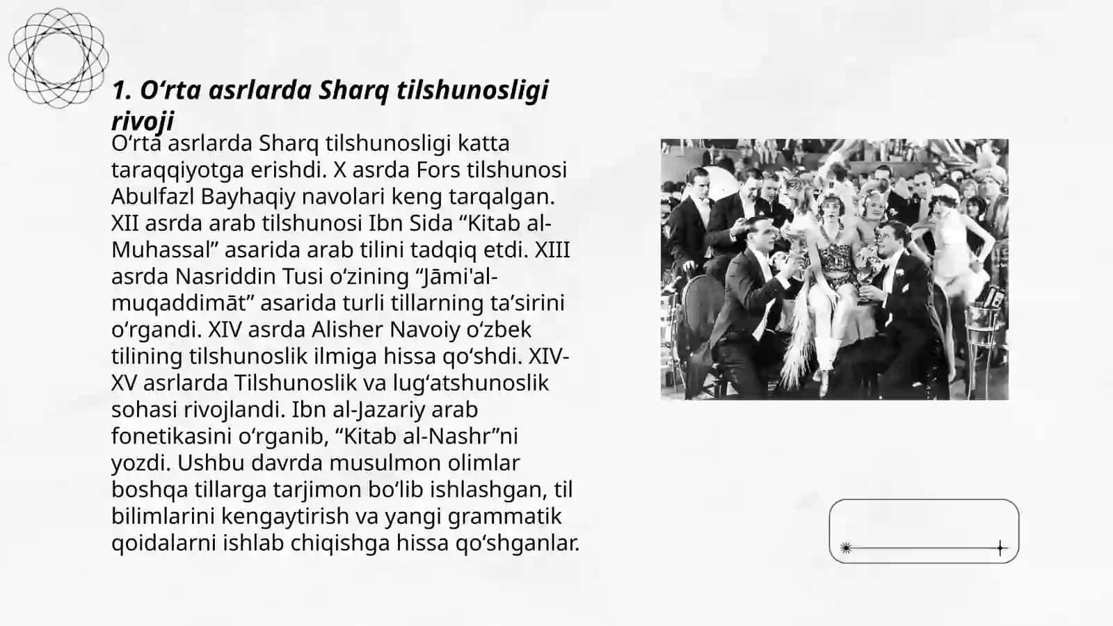 Oʻrta asrlarda Sharq va Yevropa tilshunosligi 3