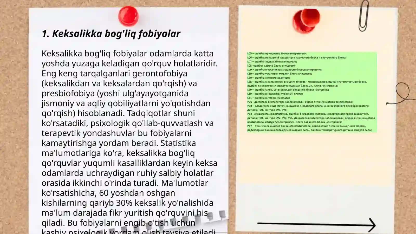 Keksalikka bog'liq fobiyalar 3