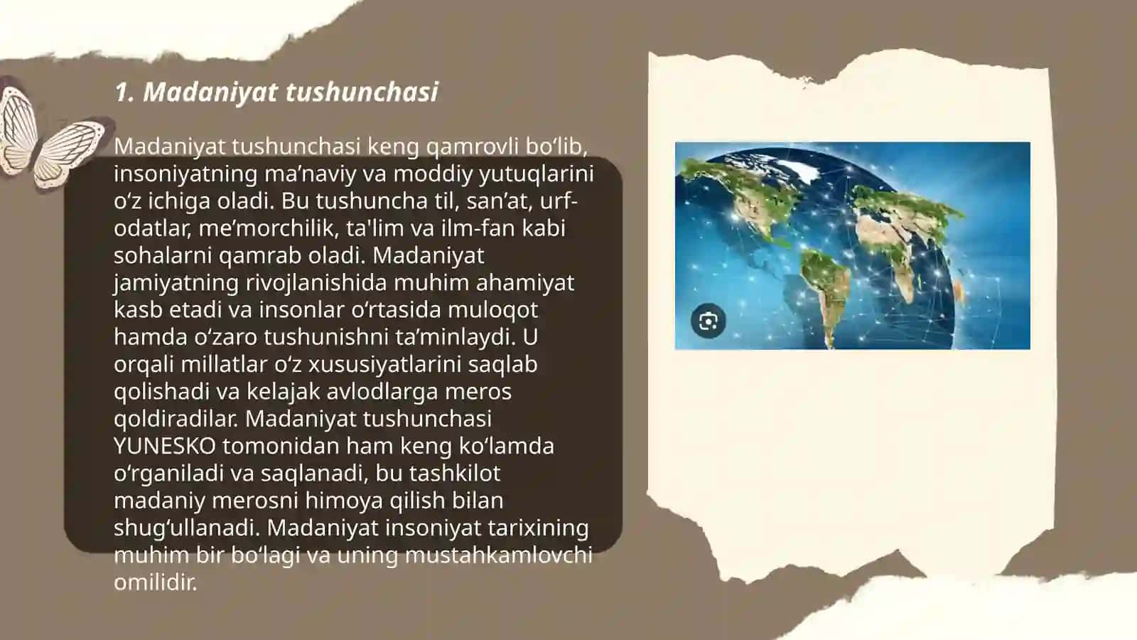 Madaniyatning tarqalishi va madaniyati shoki 3