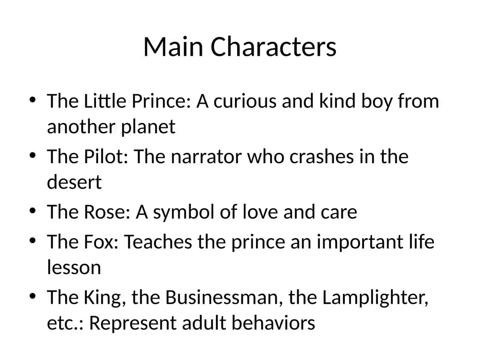 My Favorite Book: The Little Prince 3