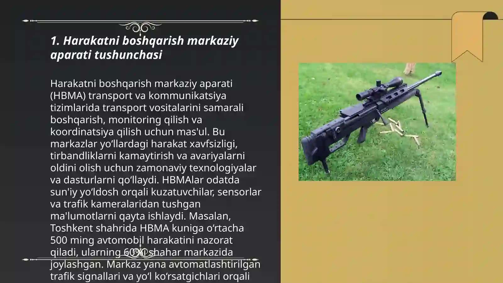 Harakatni boshqarish markaziy aparati 3