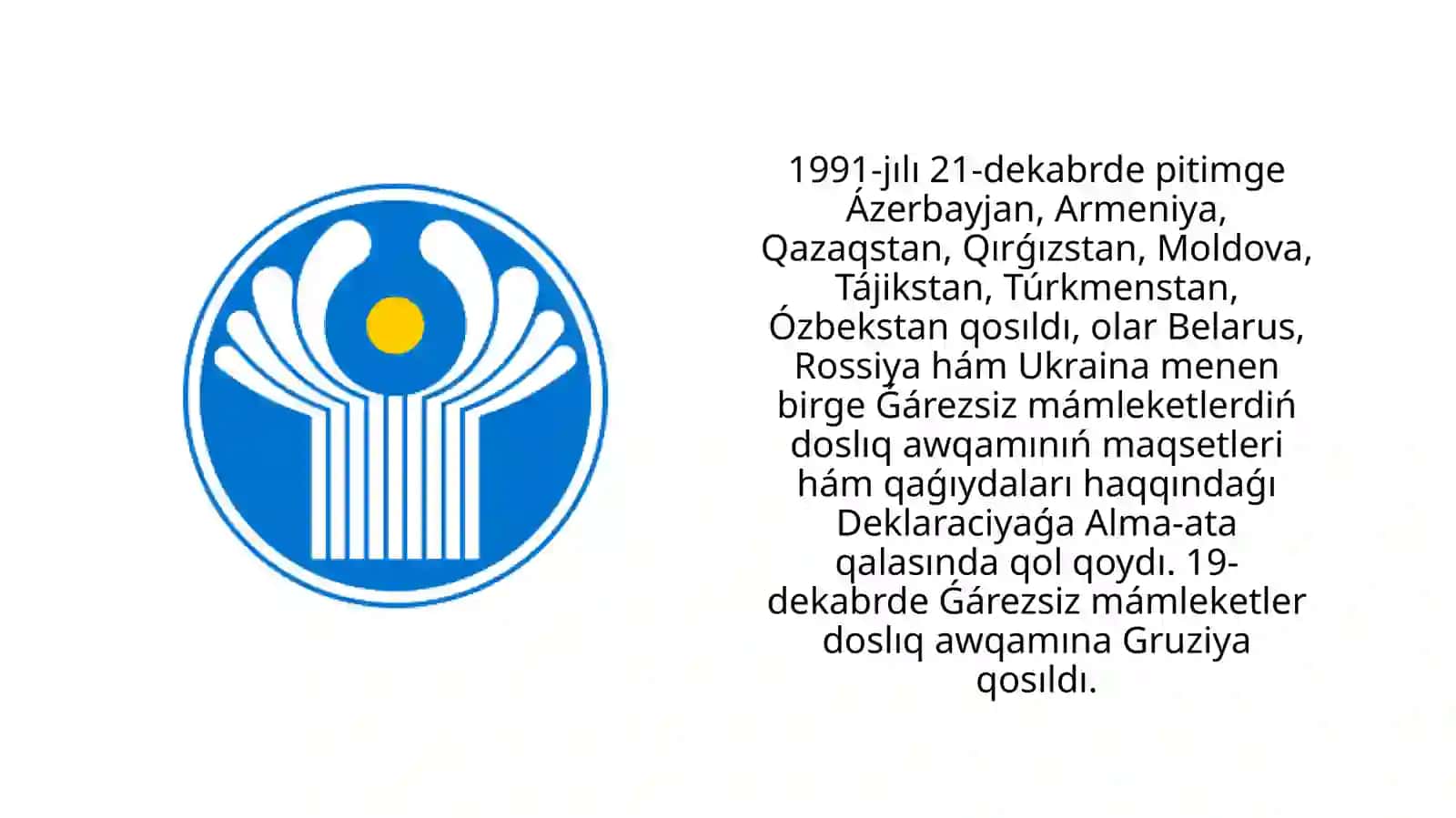 Ózbekistan Respublikasınıń ǴMDA shólkemindegi ornı 3
