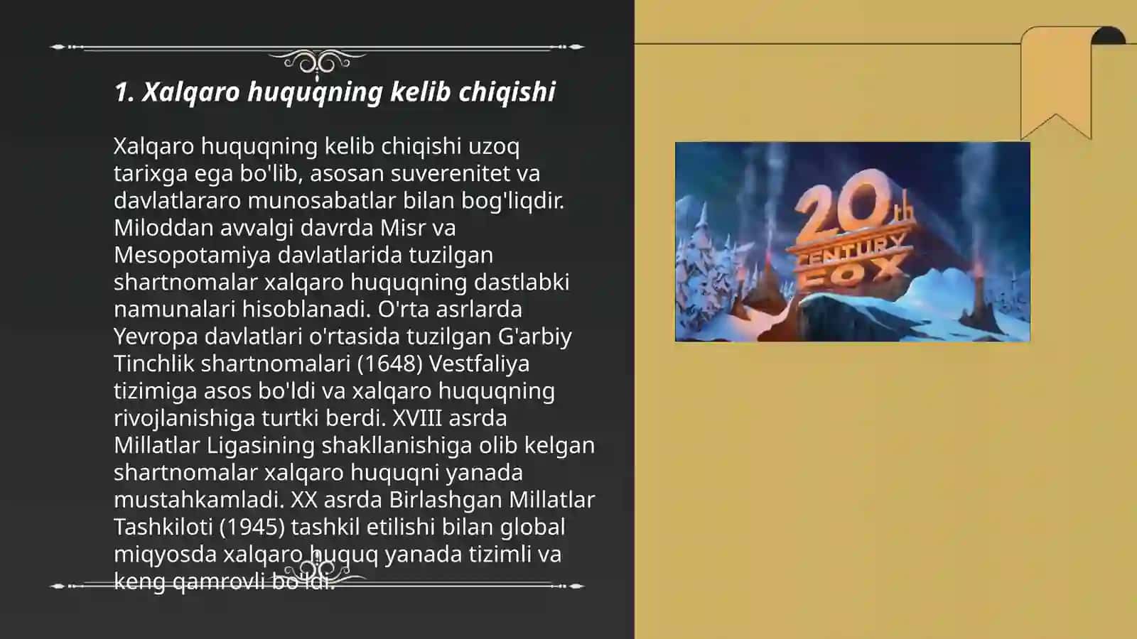 Xalqaro huquq manbalari 3
