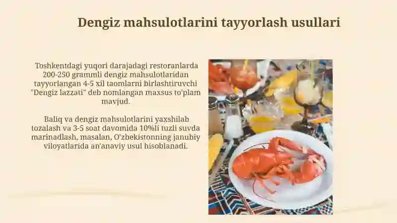 Dengiz mahsulotlari 3