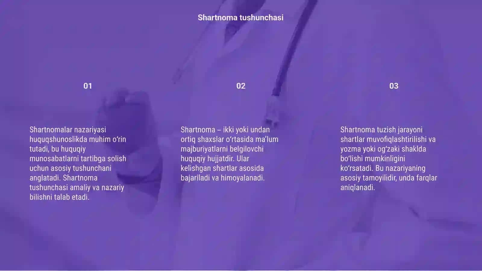 Shartnomalar nazariyasi 3