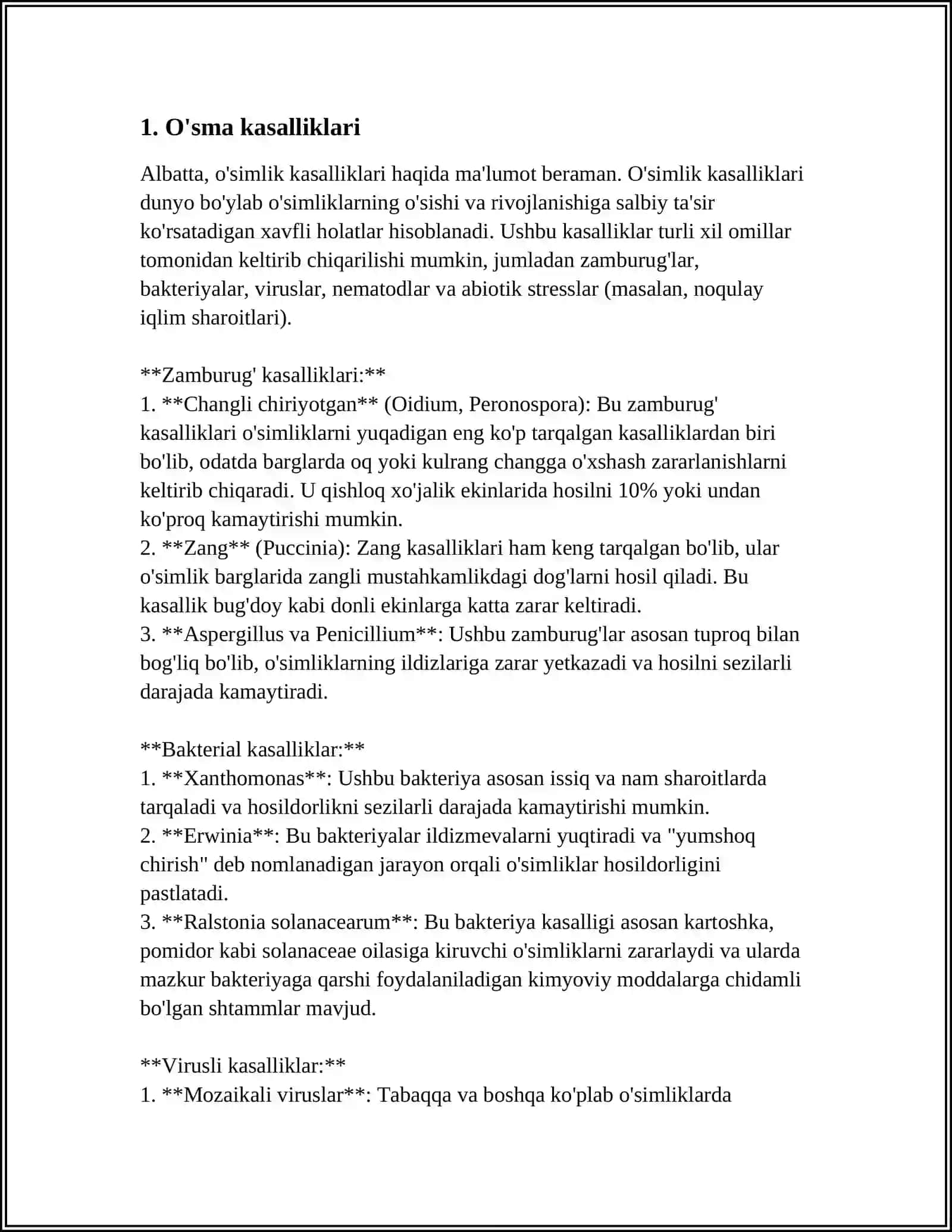 Zamburug' kasalliklari 3