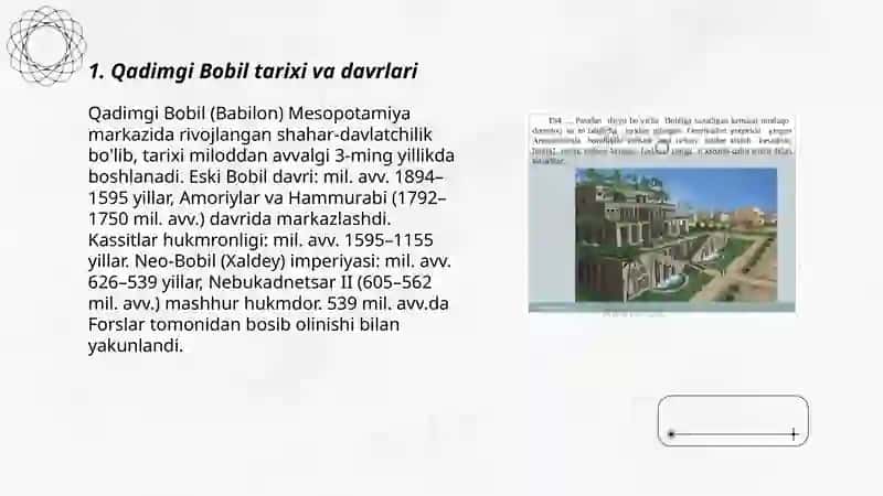 Qadimgi Bobil tarixi va davrlari 3