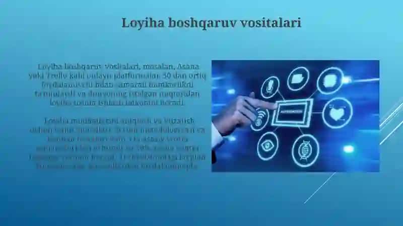 Loyiha boshqaruv vositalari 3