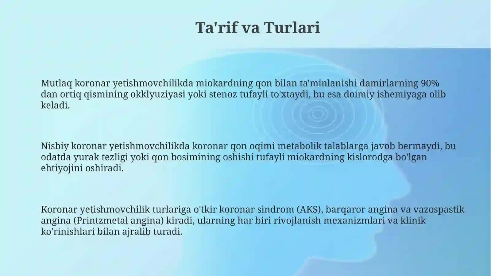 Nisbiy toj tomir yetishmovchiligi 3