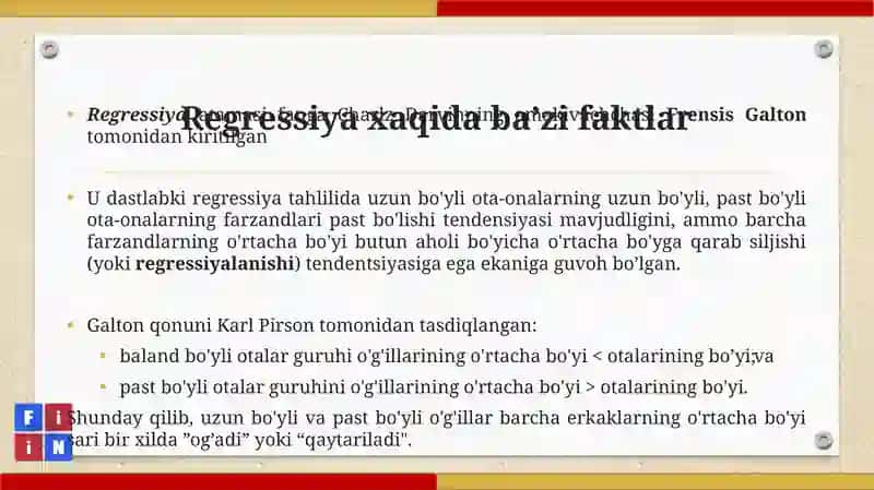 Сhiziqsiz regressiya 3
