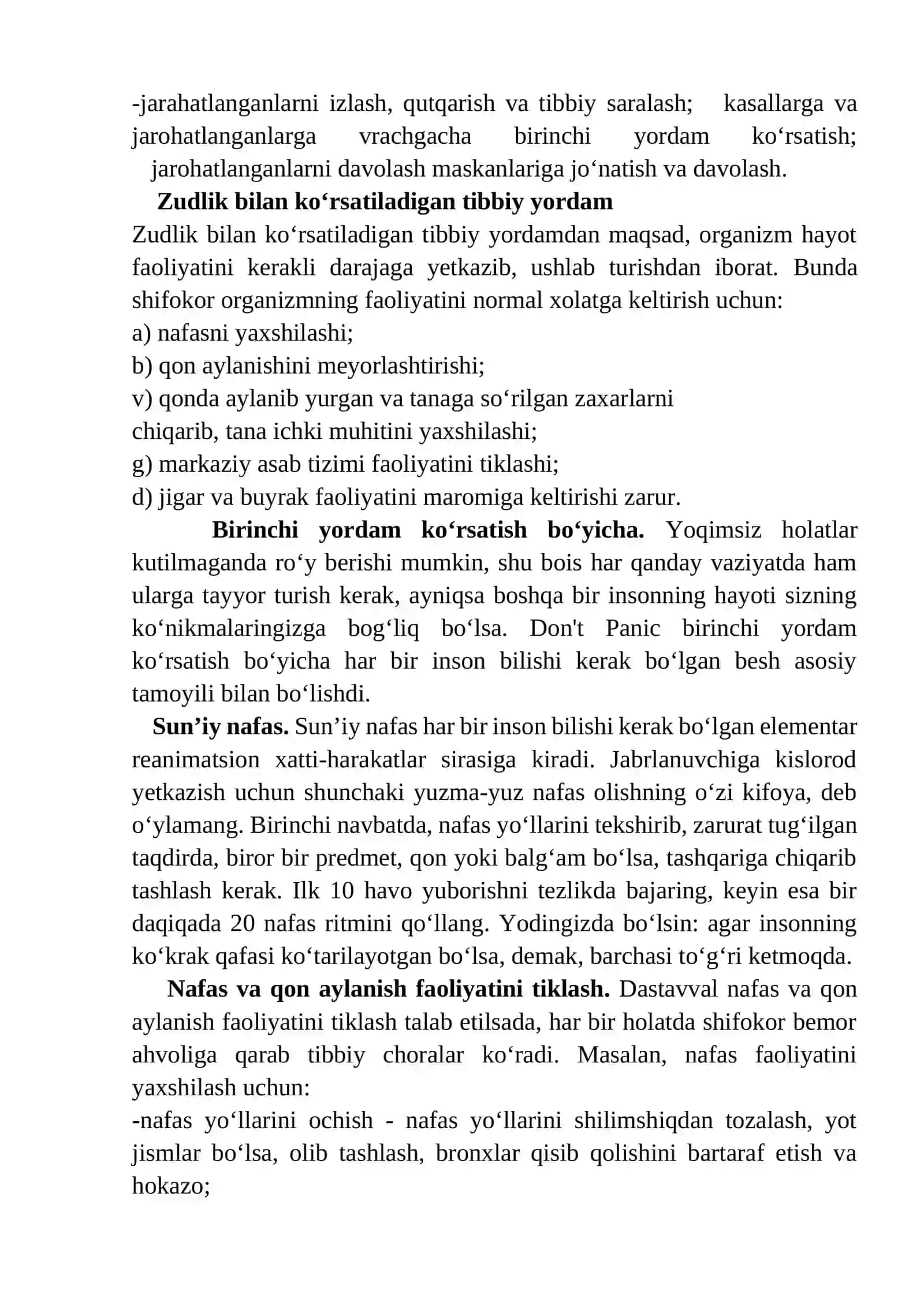 Birlamchi tibbiy yordam ko‘rsatish asoslari 3