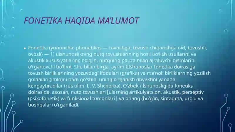 Fonetika 3