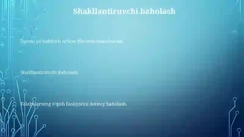 Tеstlash va instruksiya yozish usullari 3