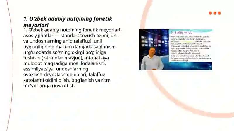 Oʻzbek adabiy nutqi meyorlari 3