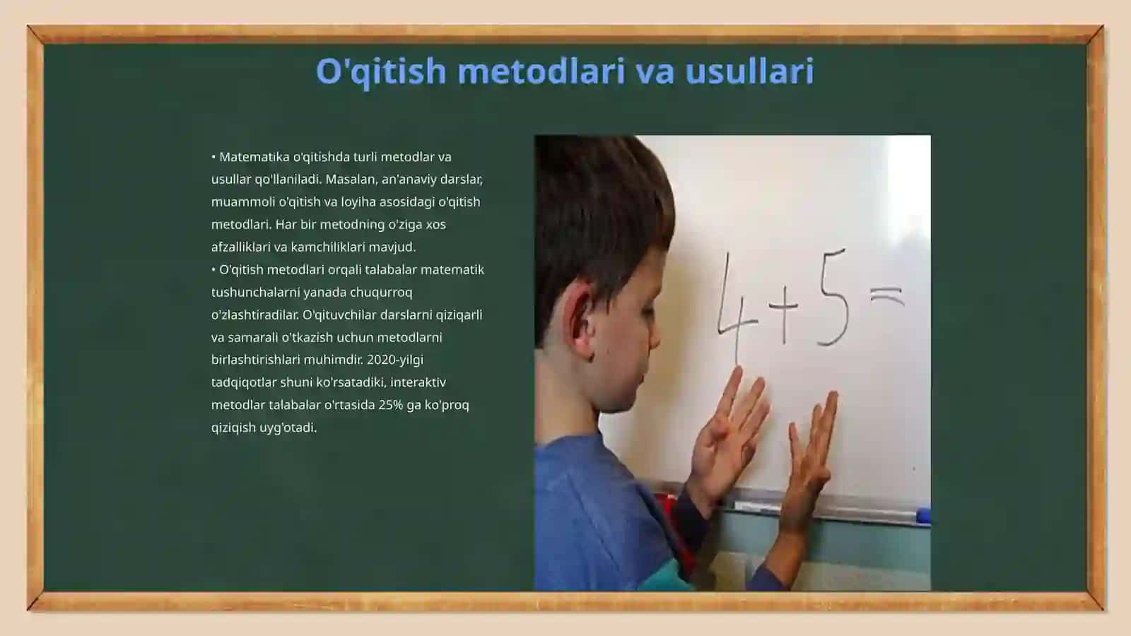 Matematika o'gitishni tashkil etish shakllari 3