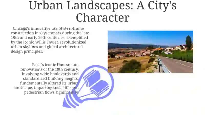 Urban Landscapes: A City's Character 3