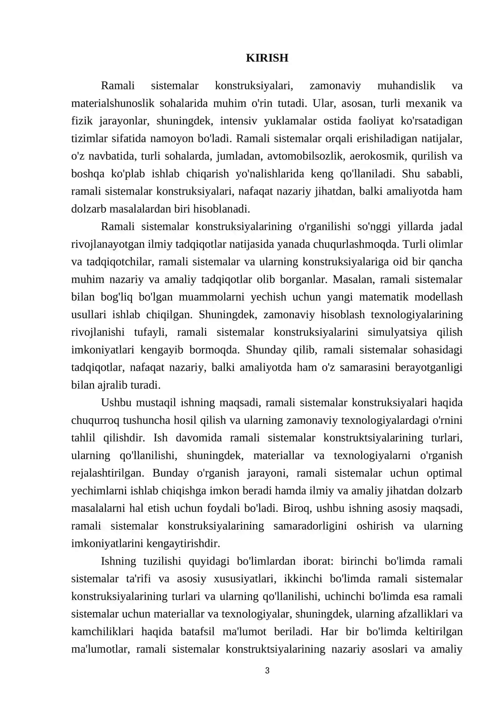 Ramali sistemalar konstruksiyalari 3