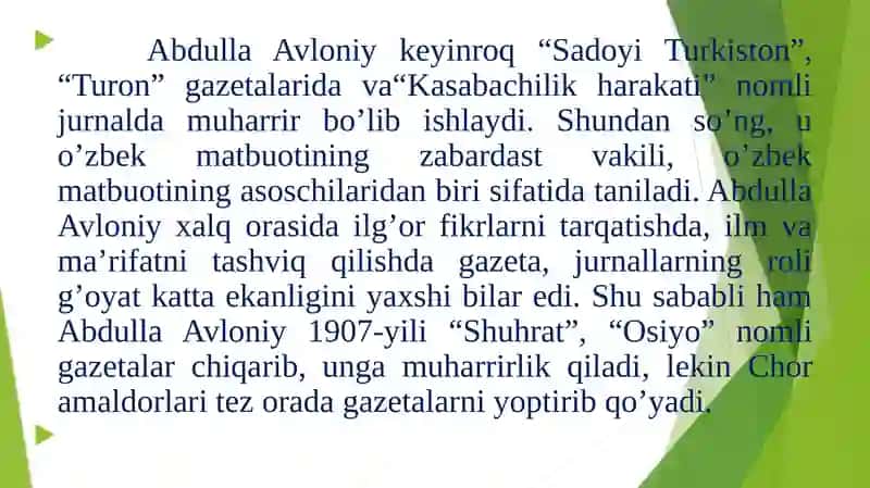 Abdulla Avloniy-islohotchi pedagog va bollar shoiri 3