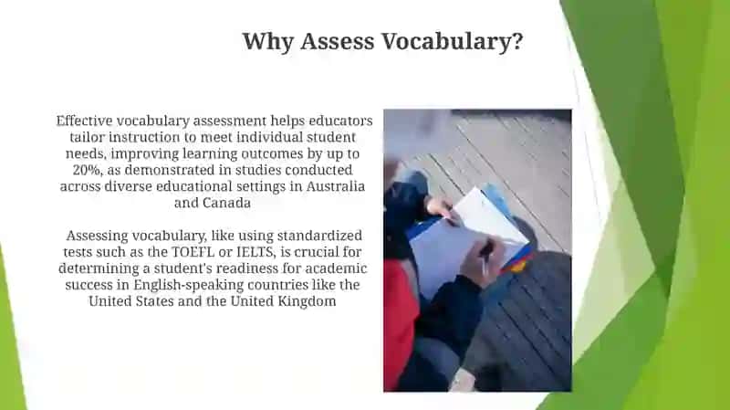Methods of Vocabulary Assessment 3