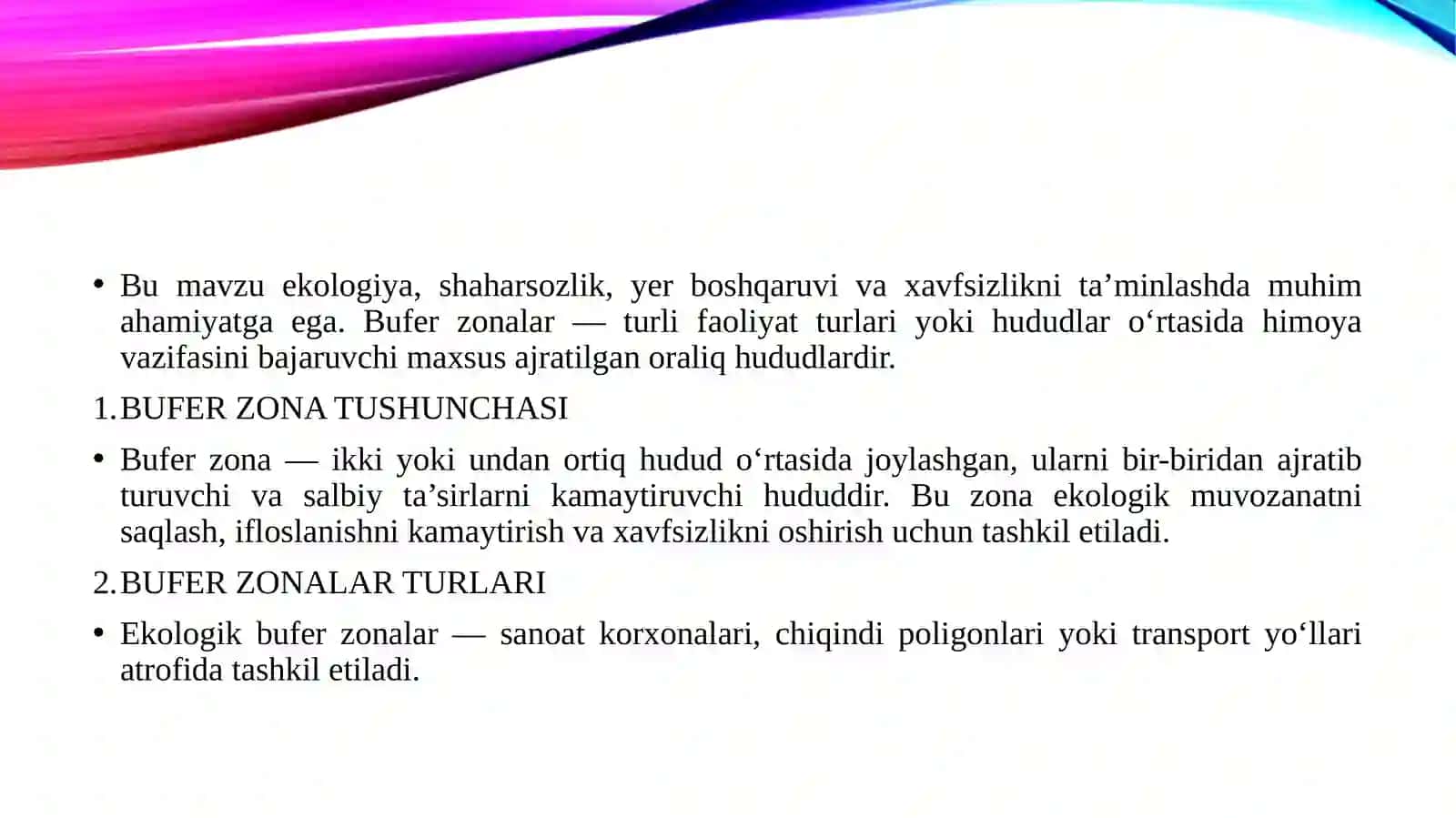 BUFER ZONALARNI TASHKIL QILISH VA BUDUDNI AJRATIB OLISH 3
