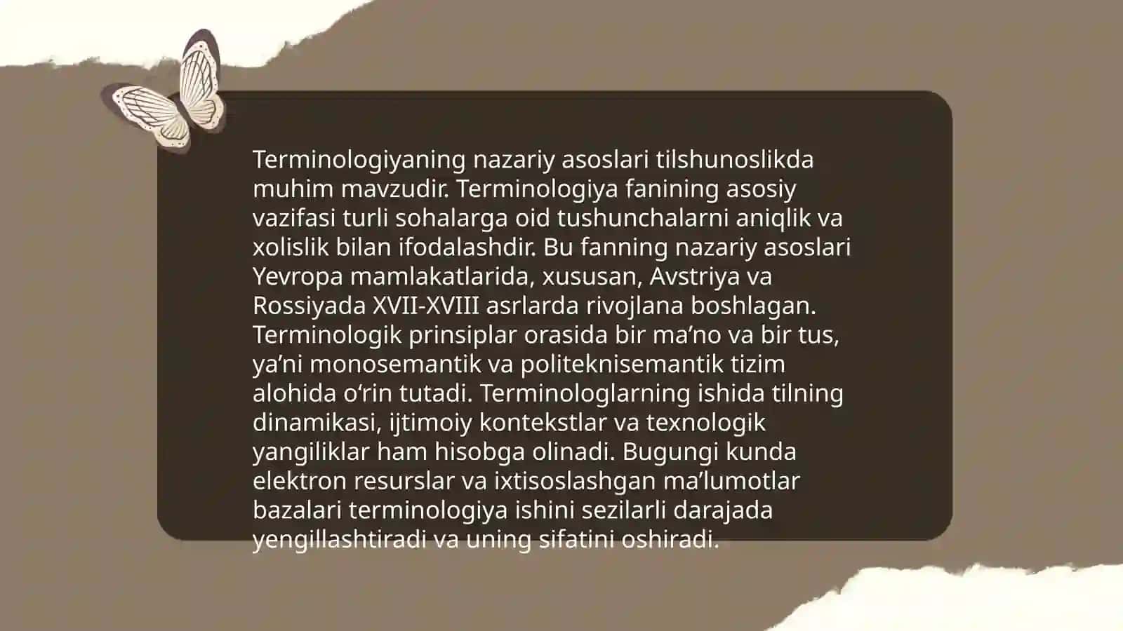 Terminologiya, terminshunoslik, terminografiya 3