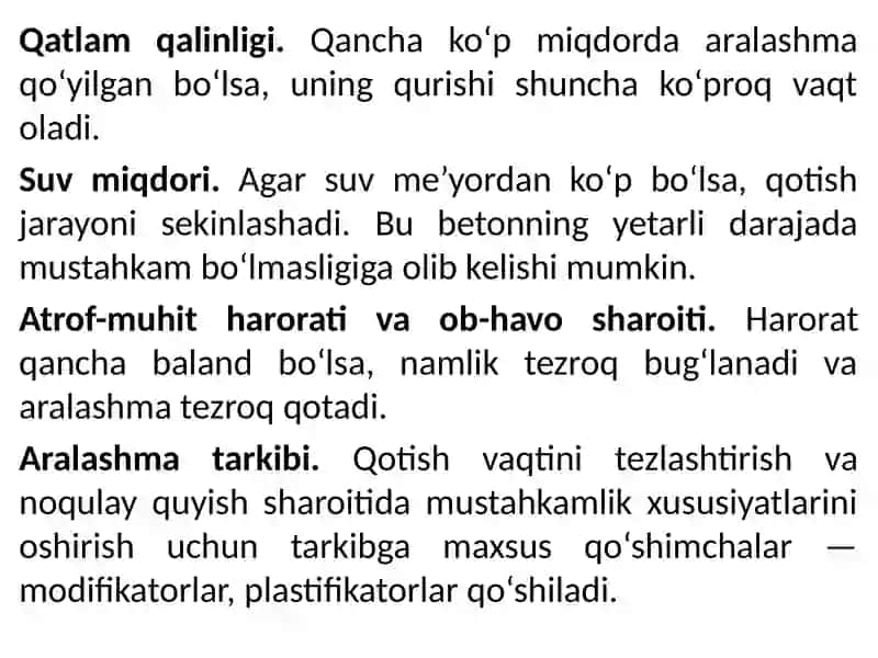 Beton qotish jarayonidan a'zorat 3