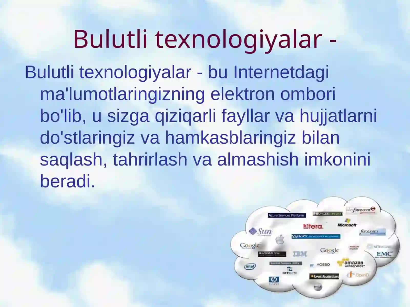 Bulutlitexnologiyalar 3