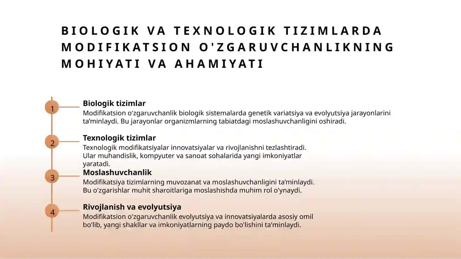 Modifikatsion o'zgaruvchanlik 3
