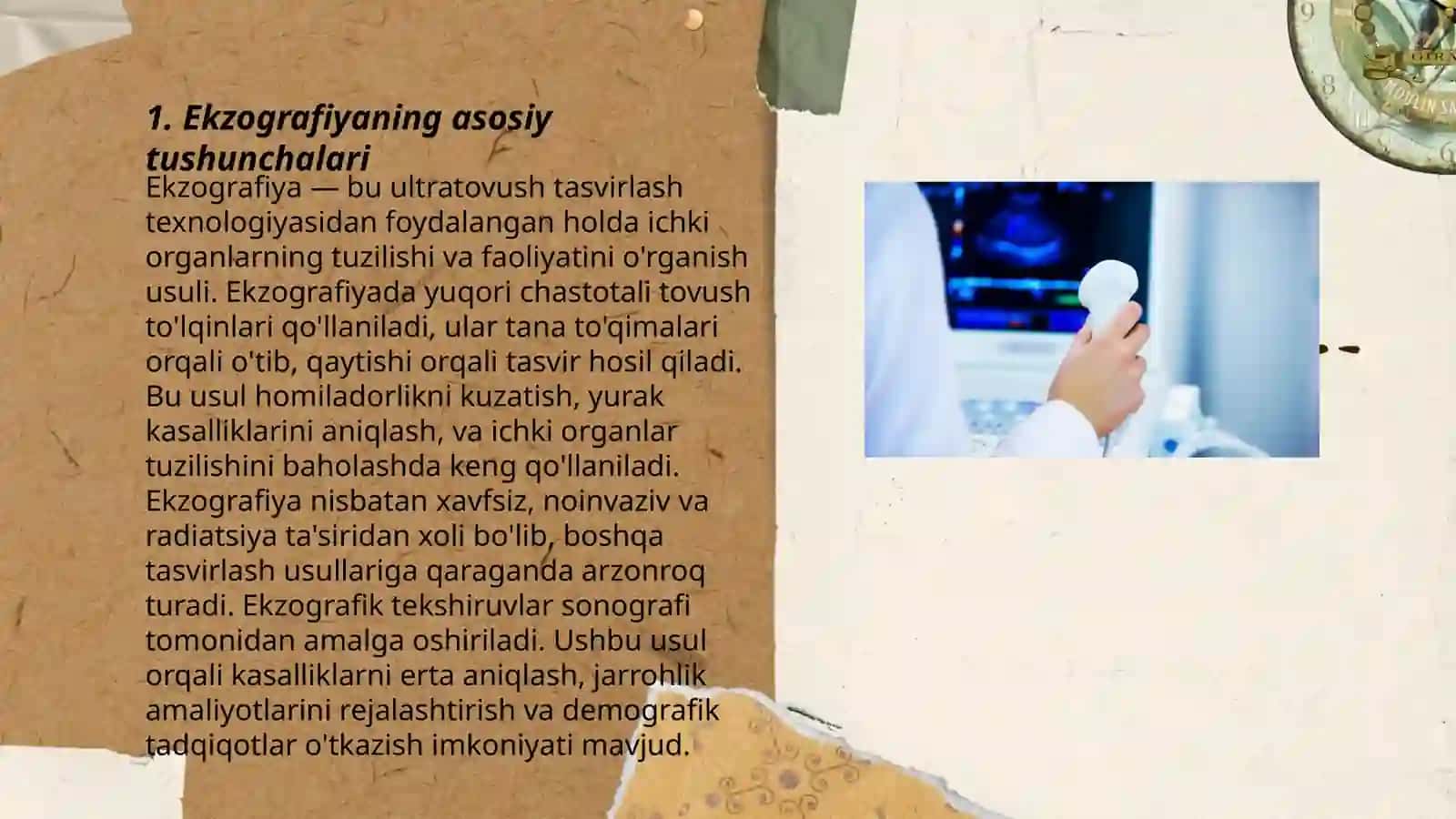 Exografiya asoslari qo'llanishi 3