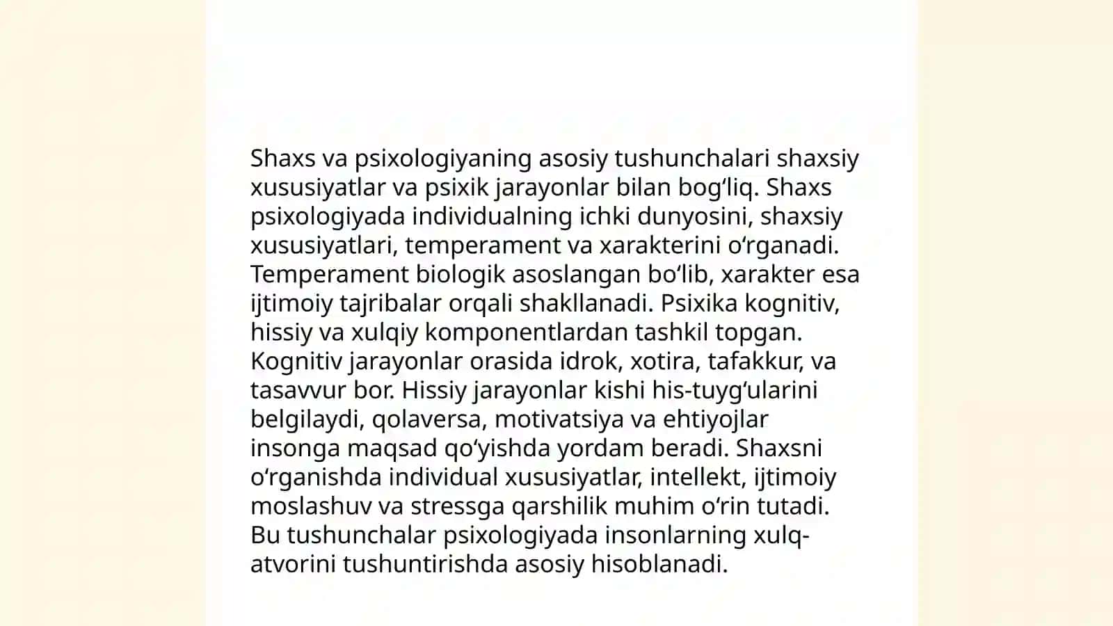 Chet el psixologyasida shaxs nazaryasi 3