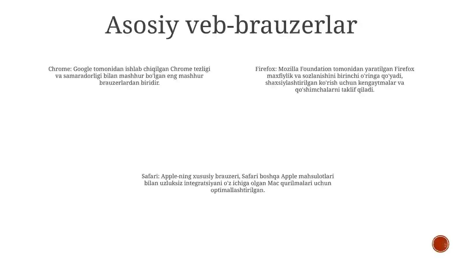 Veb-Brauzerlar 3