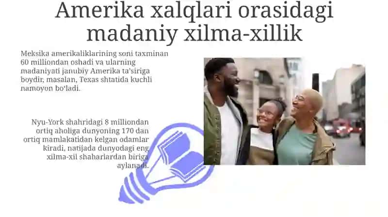 Afrika xalqlari va Amerika xalqlari 3