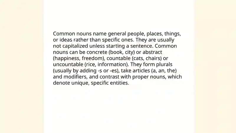 The classification of nouns 3